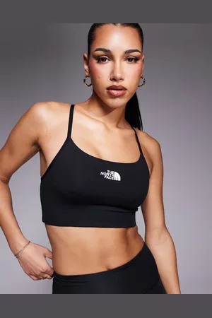 The North Face Flex logo low support bra in