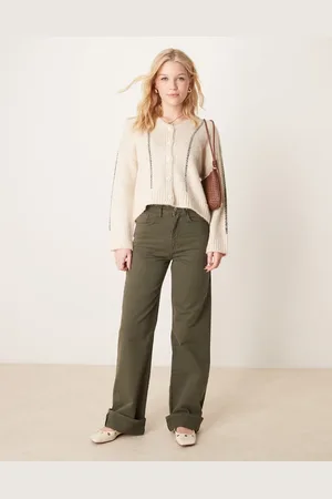 ASOS Turn up jean in forest