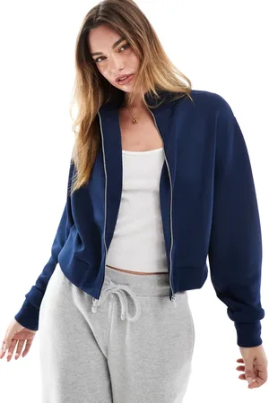 Stradivarius Soft touch bomber in