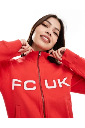 French Connection FCUK zip through jumper in