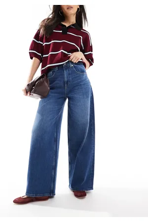Tommy Hilfiger Charlie baggy wide leg jeans in dark wash