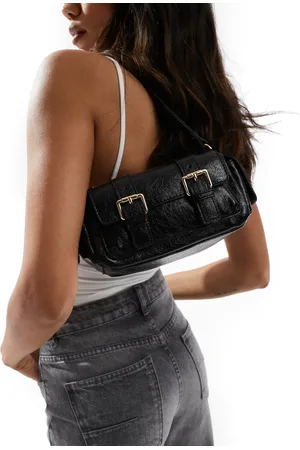 ASOS Shoulder bag with pockets and hardware detail in