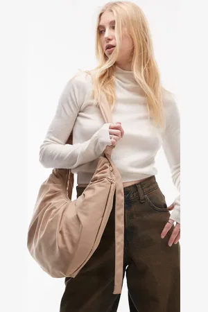 Topshop Talia tote bag in camel