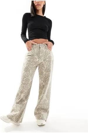 Cotton On Super baggy jean in beige