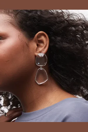 Topshop Emille drop earrings in