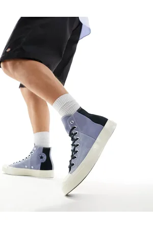 Converse Chuck 70 Hi suede and canvas trainers in multi