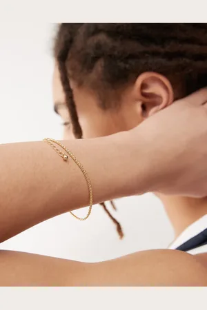 FADED FUTURE Wheat chain bracelet in