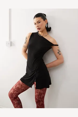 Reclaimed Slinky skort dress in
