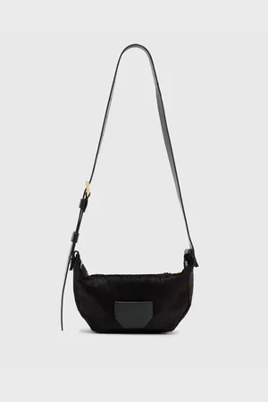 AllSaints Madea Luxe crossbody in black