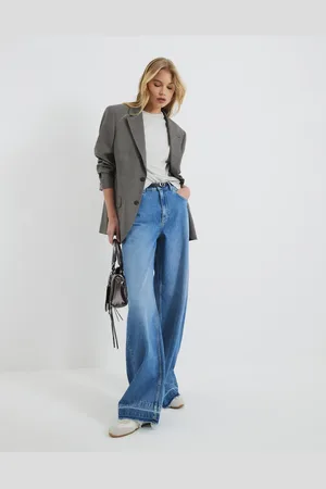 River Island Baggy jean in midwash