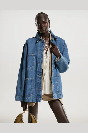 ASOS Denim barn jacket with pocket detail