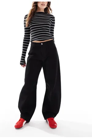 Miss Selfridge Barrel leg jean in