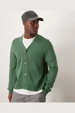 Abercrombie & Fitch Cropped preppy cardigan in