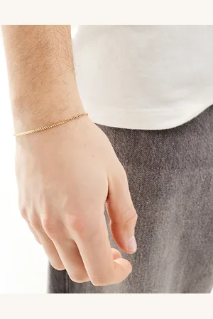 LOST SOULS 1.5mm box chain bracelet in 18k plated