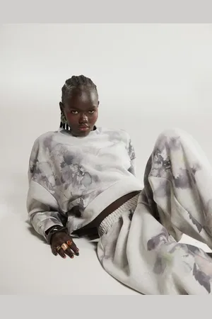 ASOS Co-ord oversized sweatshirt with all over floral print