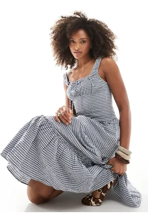 Cotton On Aria corset detail maxi dress in