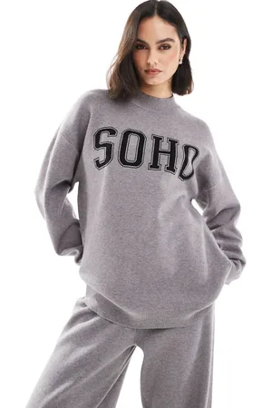 South Beach Soho funnel neck jumper in