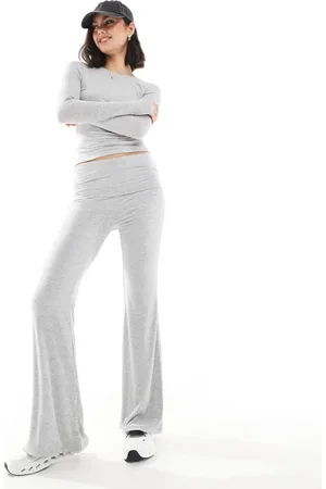 South Beach Fold over flared leggings in