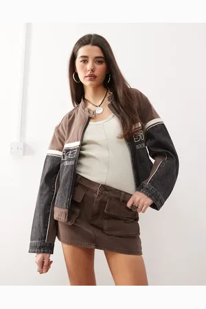 Miss Sixty Co-ord mini cargo skirt in denim