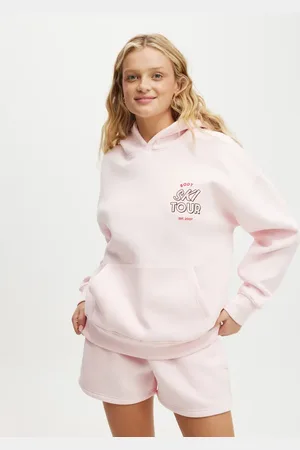 Cotton On Plush premium graphic hoodie in