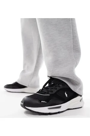 Ralph Lauren Trackstr 275 trainer in and white