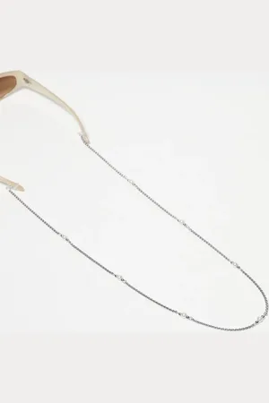 ASOS Sunglasses chain with faux pearls in