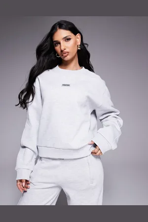ASOS Weekend Collective co-ord seamed sweatshirt in marl