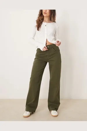 ASOS Baggy boyfriend jean in forest