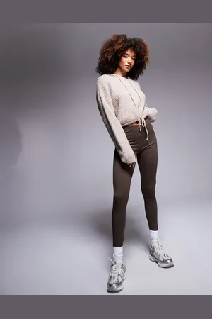 ASOS Leggings in chocolate