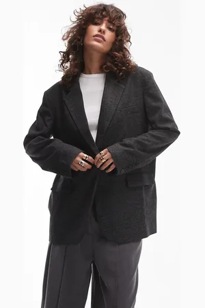 Topshop Co ord heritage check blazer in