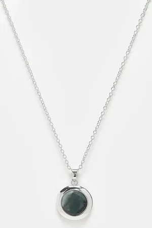 Reclaimed Unisex chain necklace with pendant in