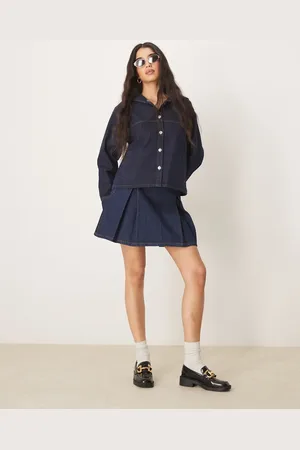 ASOS Sailor denim jacket in rinse wash