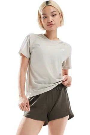 adidas Adidas Running Own The Run t-shirt in stone