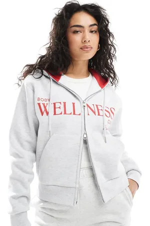 Cotton On Plush graphic zip through in
