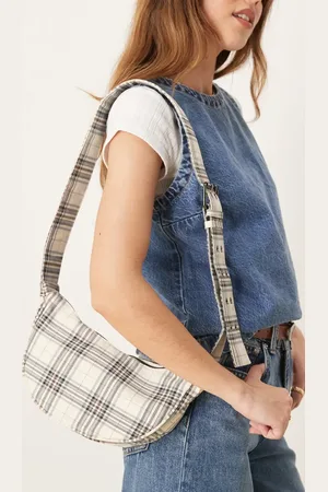 My Accessories Check print crossbody bag