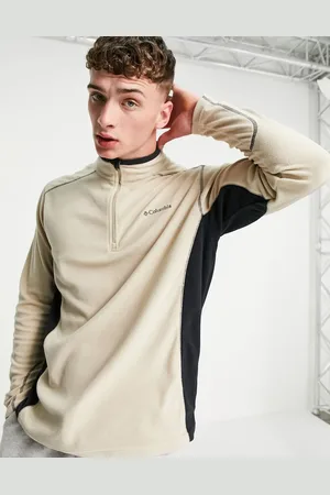Columbia Klamath Range II half zip fleece in stone