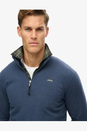 Superdry Polar fleece half zip in lauren