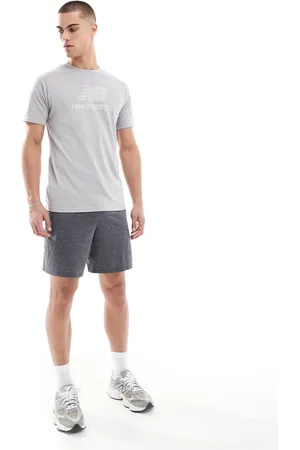 New Balance Sport essentials heathertech short 7" in black