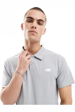 New Balance Cotton pique polo in athletic