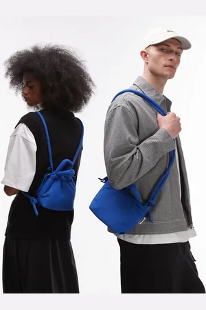 Ölend Ona micro soft nylon multiwear crossbody bag in cobalt