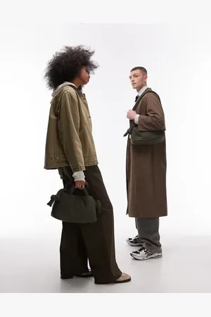 Ölend Ona mini soft nylon multiwear crossbody bag in khaki