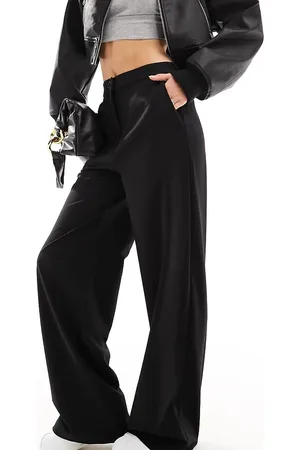 ASOS Tall tailored relaxed straight leg trousers in