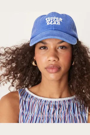 ASOS Supper club slogan cap in