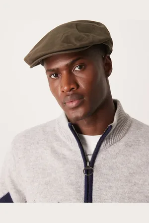 Barbour Finnean flat cap in sandstone