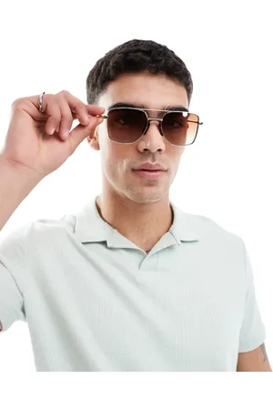 ASOS Aviator in with brown lens