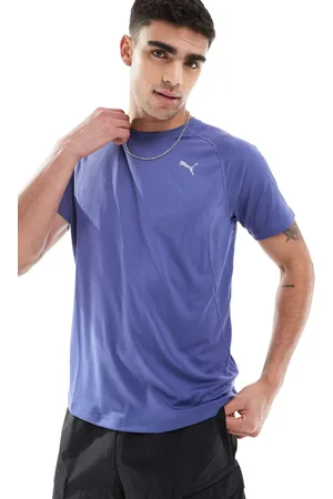 PUMA Velocity running t-shirt in blue crystal