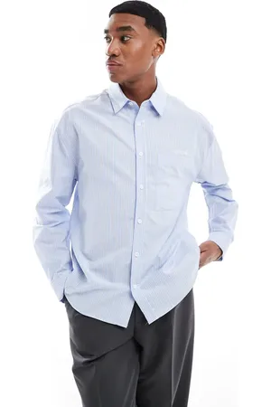River Island Relaxed fit shirt in stripe