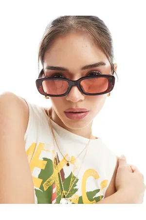 Aire Ceres rectangle sunglasses in chocolate
