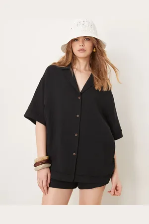 ASOS Cheesecloth shirt co-ord in