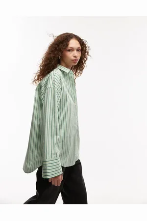 ARKET Shirt with deep cuffs in stripes